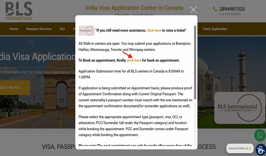 center in canada